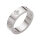 Ring Ella Strass 6 mm breit Titanstahl