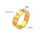 Ring Ella Strass 6 mm breit Titanstahl