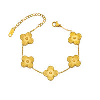 Armkettchen Cloverleaf Gold